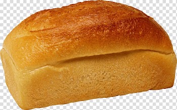 White bread Bakery Loaf, bread roll transparent background PNG clipart