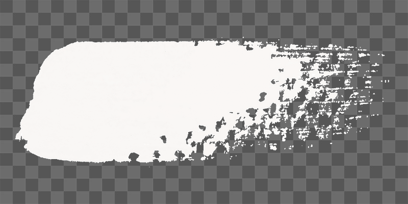 White brush stroke png sticker, | Free PNG - rawpixel