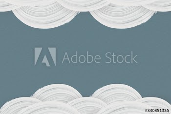 White brush strokes on a background