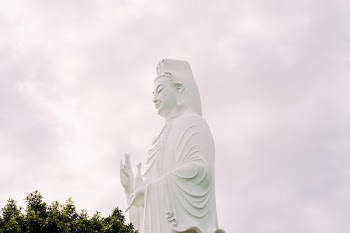 White Buddha Statue