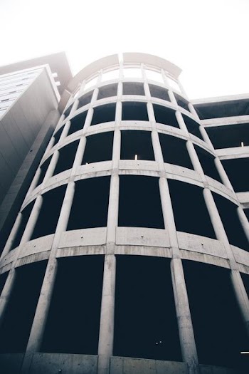 white building