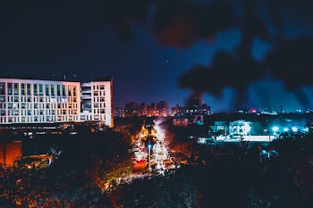 White Building during Nighttime