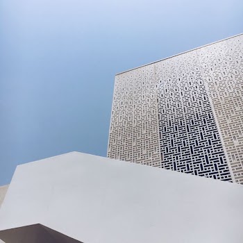 white building facade