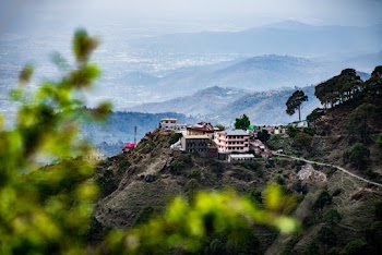 White Building on Hill
