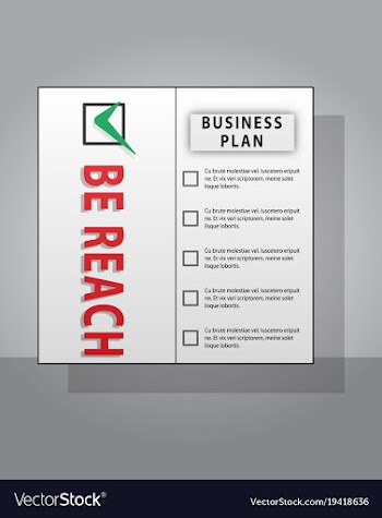 White business brochure and leaflet flyer cover vector image
