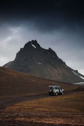 white car
