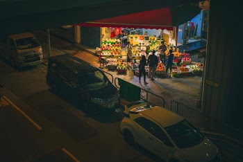 White Car on Road