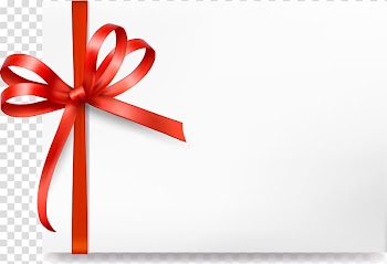 White card with red ribbon , Gift card Coupon Discounts and allowances Gratis, frame,card,postcard,business card,Invitation card,Wedding transparent background PNG clipart
