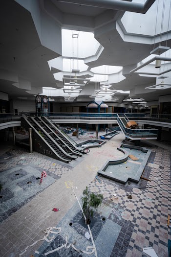 White Ceiling of Mall