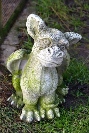 White Ceramic Animal Statue