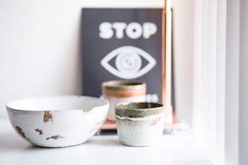 white ceramic bowl