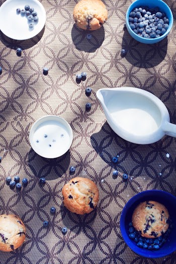 White Ceramic Bowl Beside Baked Bread
