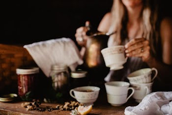 White Ceramic Cups