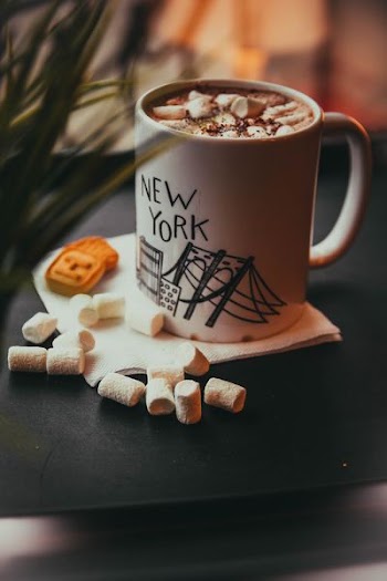 white ceramic mug