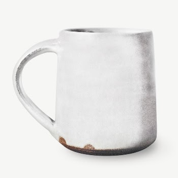 White ceramic mug sticker, utensil | Free PSD - rawpixel