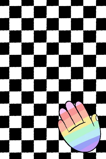 White checkered background, LGBTQ+ rainbow | Free Vector - rawpixel