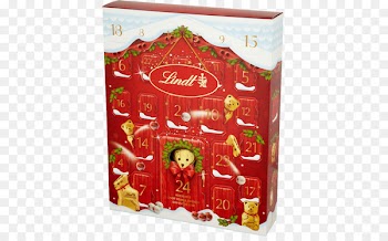 White chocolate Advent Calendars Lindt & Sprüngli Santa Claus - chocolate 