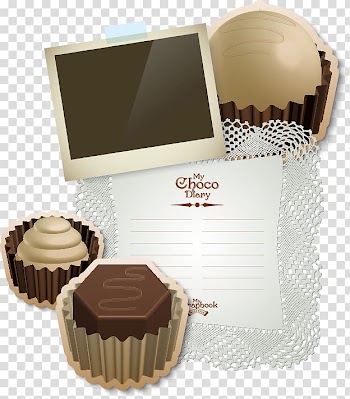 White chocolate Paper Chocolate bar Napkin, Hand-painted black and white chocolate meal paper transparent background PNG clipart