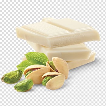 White chocolate Pistachio Nucule Dried fruit, Pistachios transparent background PNG clipart