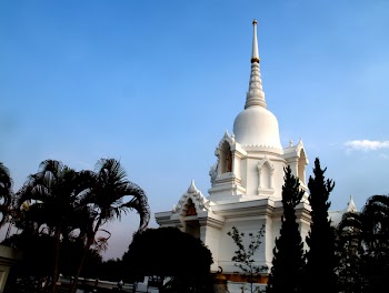 White Church Under Blue Sky