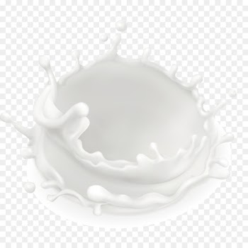 White Circle Font - Vector white spilled milk png 