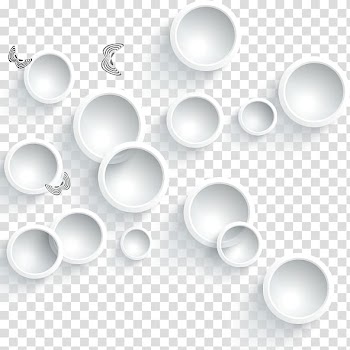 White circle illustration, White Adobe Illustrator, White circle background transparent background PNG clipart