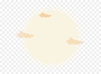 White Circle Sky Pattern - Vector August fifteen full moon 
