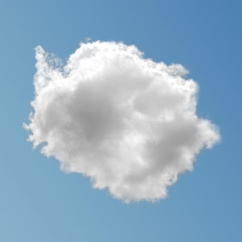 White cloud, blue sky psd | Free PSD - rawpixel
