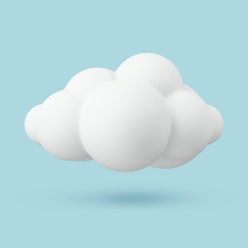 White cloud clipart, 3D illustration, | Free Photo - rawpixel