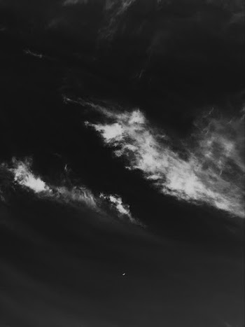 White Clouds in the Sky