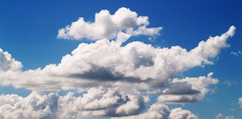 White Cloudy Blue Sky at Daytime