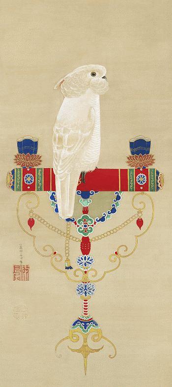 White Cockatoo (1755) painting by Itō | Free Photo Illustration - rawpixel