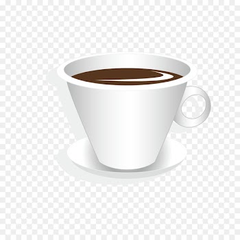 White coffee Latte Coffee cup Mug - Tea vector 