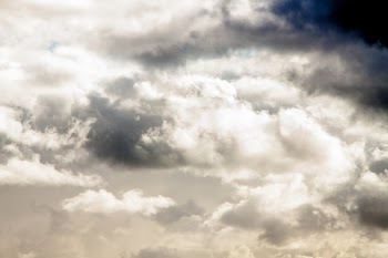 White Columbus Clouds