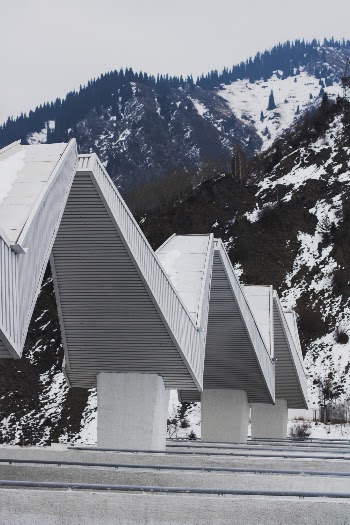 White Concrete Bridge