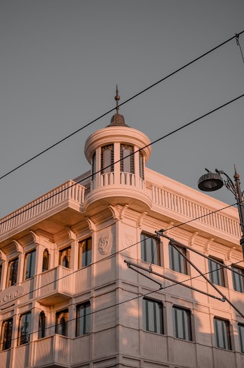 White Concrete Building