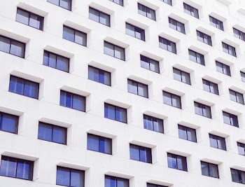 white concrete building