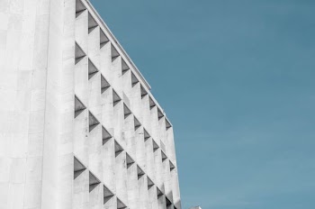 white concrete building