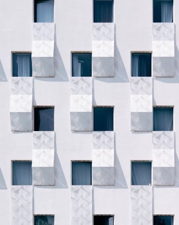 white concrete building