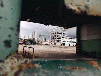 White Concrete Building