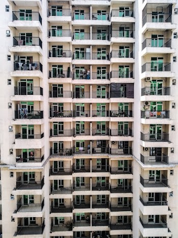 White Concrete Building