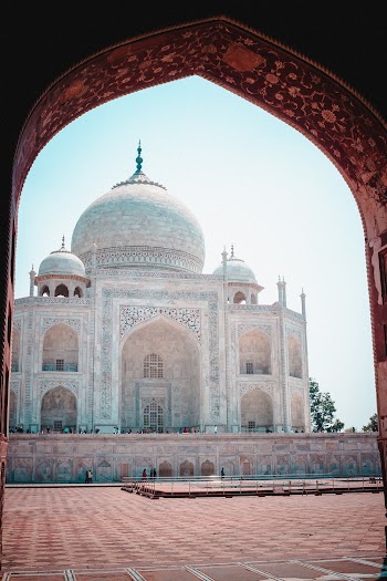 White Concrete Mosque