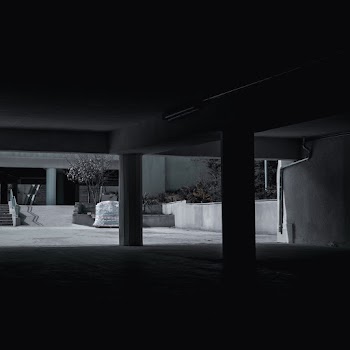 White Concrete Pillars
