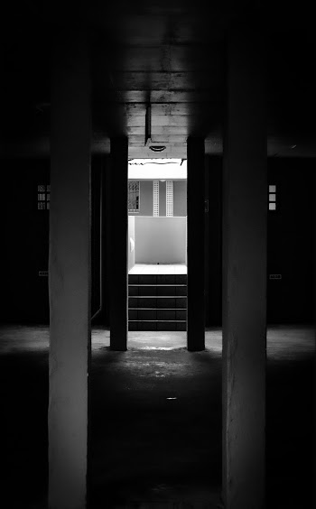 White Concrete Structure