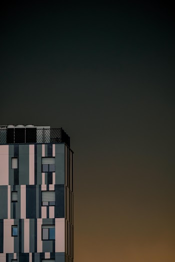 White Concrete Structure