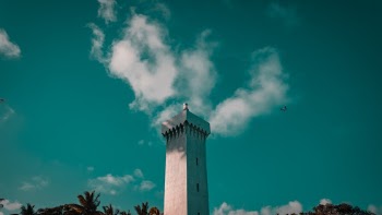 White Concrete Watch Tower