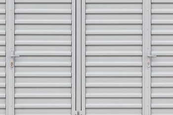 white container van