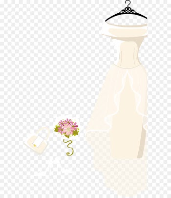 White Contemporary Western wedding dress - Wedding dress 