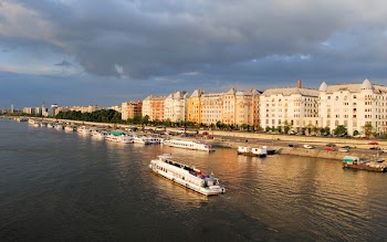 White Cruise Ships On Body Of Water 