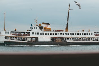 White Cruiser Ship